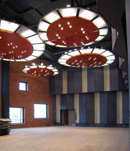 Photo of Education Room under construction