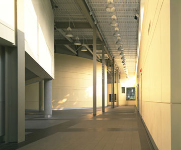 Photo of theater lobby