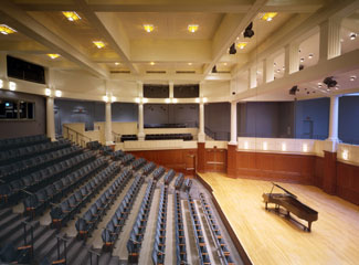 Photo of Recital Hall interior
