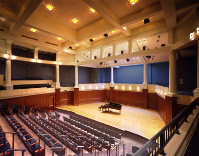 Photo of Recital Hall interior