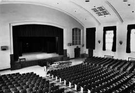 Photo of Philips Memorial Hall before renovation